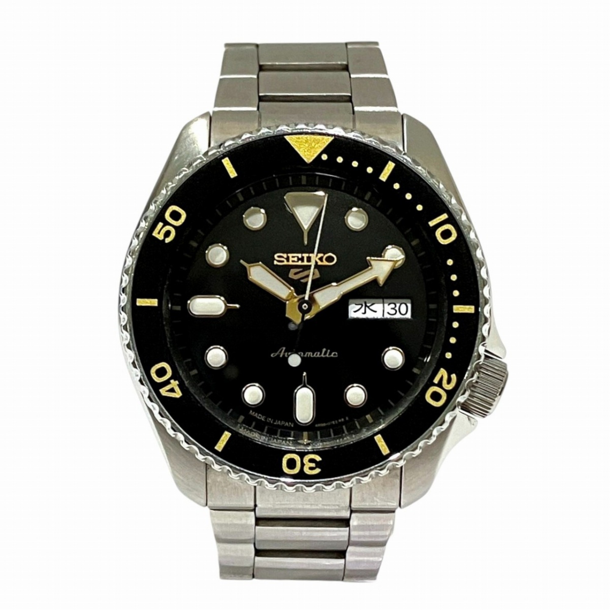 Seiko Seiko Wristwatch Total Weight 150g Stainless Steel Automatic Winding